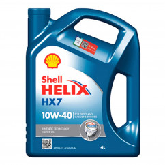 Масло моторное SHELL Helix HX7 10W-40 4л