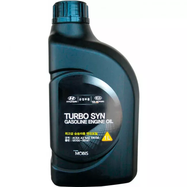 Моторное масло Hyundai/Kia Turbo SYN Gasoline 5W-30 1л (0510000141)