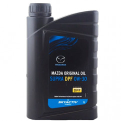 Масло моторное синтетическое MAZDA "Original Oil Supra 0W-30 DPF" 1л (0W3001DPF)