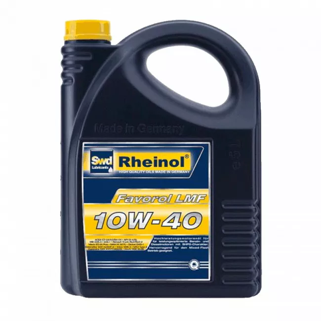 Моторное масло SWD RHEINOL FAVOROL LMF SHPD 10W-40 5л (31368,58)