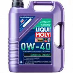Моторное масло Liqui Moly Synthoil Energy 0W-40 5л