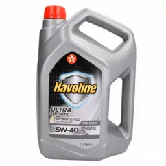 Моторное масло Texaco Havoline Ultra 5W-40 4л