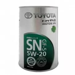 Масло моторне Toyota Motor Oil SN/GF-5 5W-20 1л (08880-10606)