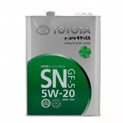Моторное масло Toyota Motor Oil 5W-20 4л