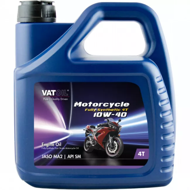 Моторное масло Vatoil Motorcycle 4T FS 10W-40 4л (50504)