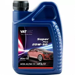 Моторное масло Vatoil Super Plus 20W-50 1л