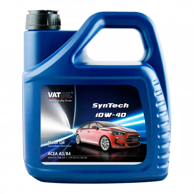 Масло моторное Vatoil SYNTECH 10W-40 4л (50029)