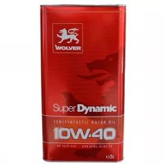 Олія моторна WOLVER Super Dynamic 10W-40 5л (22028) (4260360942600)