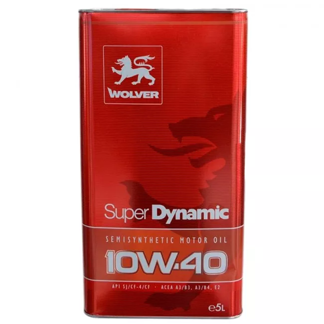 Моторна олива WOLVER Super Dynamic 10W-40 5л (22028) (4260360942600)