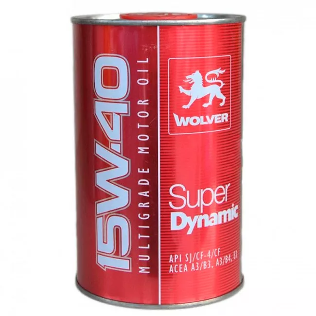 Моторное масло WOLVER Super Dynamic 15W-40 1л (46813) (4260360941139) Моторное масло WOLVER Super Dynamic 15W-40 1л (46813) (4260360941139)