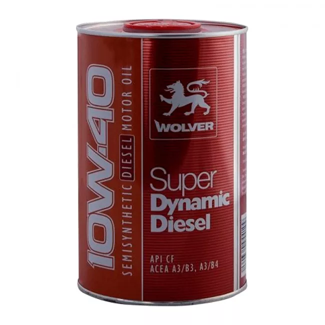 Моторна олива WOLVER Super Dynamic Diesel 10W-40 1л (30241) (4260360944109)