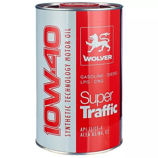 Моторное масло WOLVER Super Traffic 10W-40 1л (26265) (4260360942549) Моторное масло WOLVER Super Traffic 10W-40 1л (26265) (4260360942549)