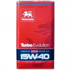 Масло моторное WOLVER Turbo Evolution 15W-40 4л (49215) (4260360944468)