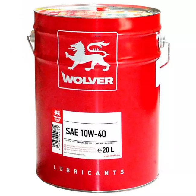 Моторное масло WOLVER Turbo Truck 10W-40 20л (28686) (4260360941870) Моторное масло WOLVER Turbo Truck 10W-40 20л (28686) (4260360941870)