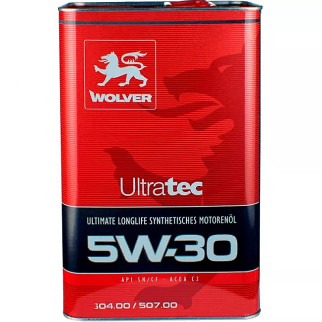 Моторное масло WOLVER Ultratec 5W-30 5л (4260360944017)