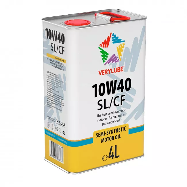 Моторное масло Xado Verylube 10W-40 SL/CF 4л (XB20268)