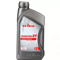 Моторное масло Temol Scooter 2T API TC 1л