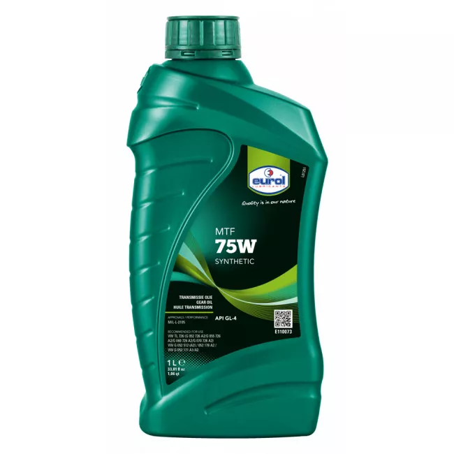 Трансмісійна олива Eurol MTF 75W GL-4 1л (E110073) Трансмісійна олива Eurol MTF 75W GL-4 1л (E110073)