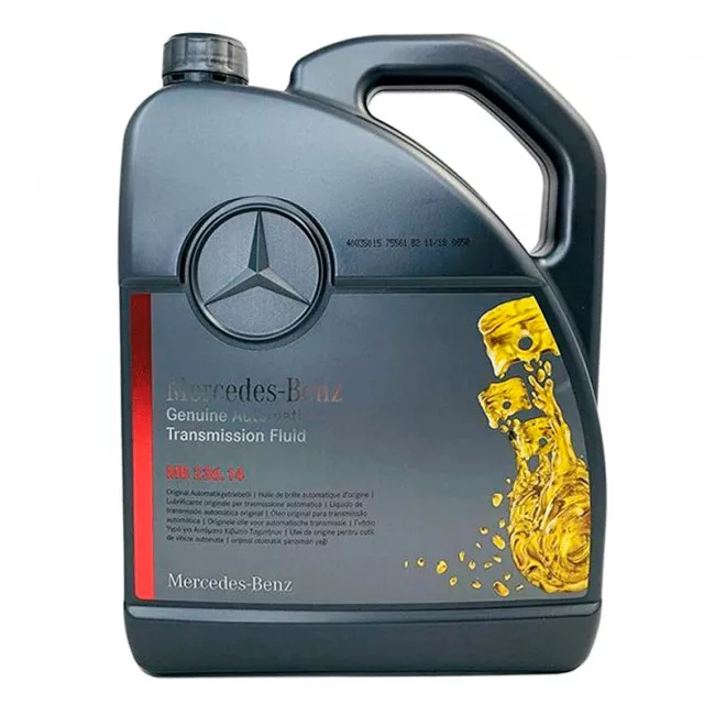 Масло трансмиссионное MERCEDES-BENZ "Genuine ATF MB 236.14" 5л (A000989680513ATLE) Масло трансмиссионное MERCEDES-BENZ "Genuine ATF MB 236.14" 5л (A000989680513ATLE)