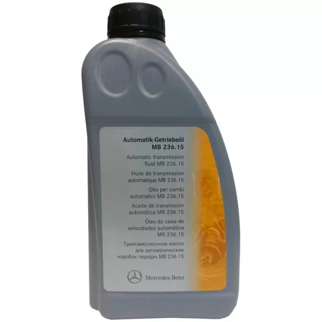 Масло трансмиссионное MERCEDES-BENZ "Genuine ATF MB 236.15" 1л (A000989690511AULE)