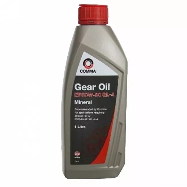 Масло трансмиссионное минеральное COMMA GEAR OIL EP 80W-90 GL4 1л (BDC0E6) Масло трансмиссионное минеральное COMMA GEAR OIL EP 80W-90 GL4 1л (BDC0E6)
