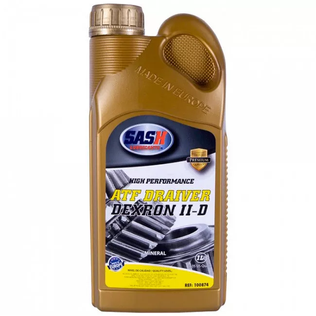 Трансмиссионное масло SASH ATF DRAIVER DEXRON II-D 1л (100874)