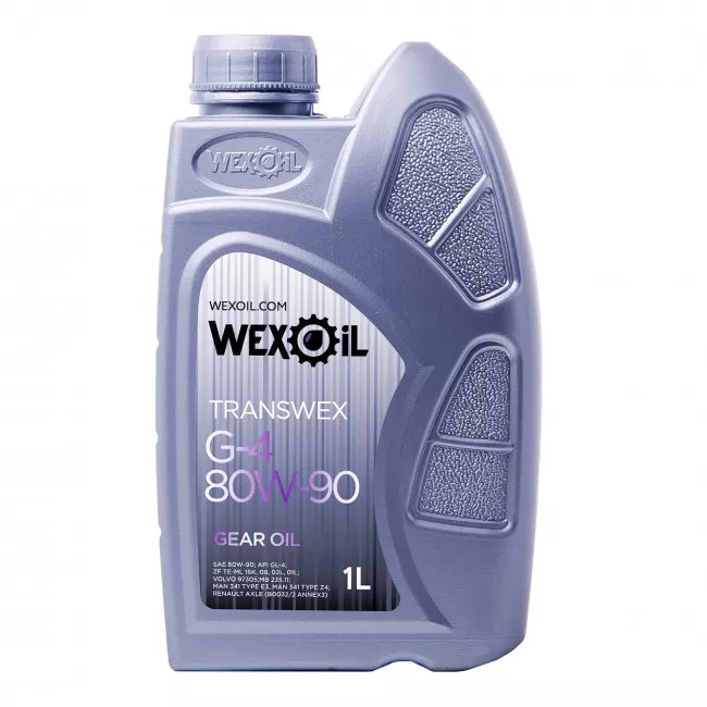 Трансмиссионное масло Wexoil Transwex G-4 80W-90 1л Трансмиссионное масло Wexoil Transwex G-4 80W-90 1л