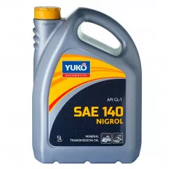 Трансмиссионное масло Yuko Nigrol SAE 140 5л (4820070240788)