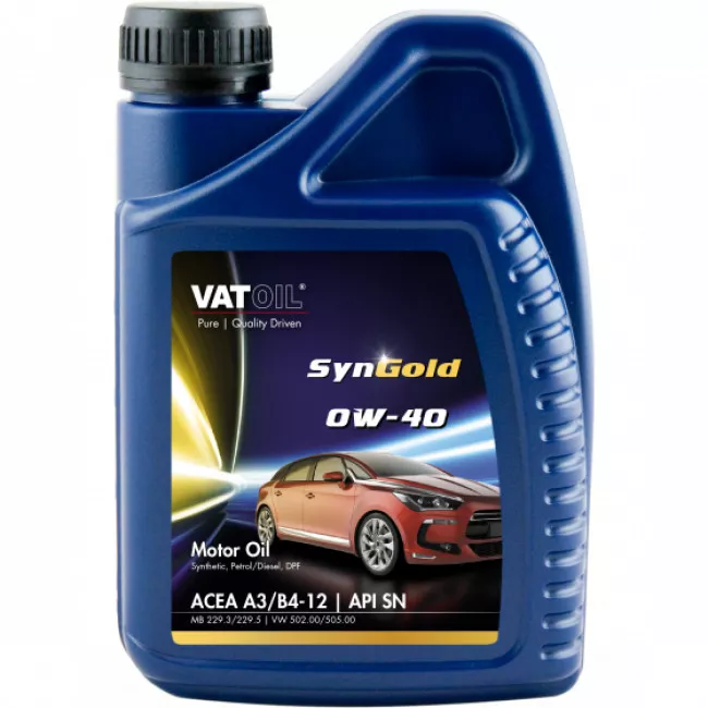 Масло моторное Vatoil SYNGOLD 0W-40 1л (50535)