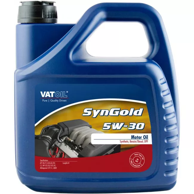 Моторное масло Vatoil SYNGOLD 5W-30 4л (50026)
