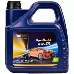 Моторное масло Vatoil Syngold Plus 5W-30 4л