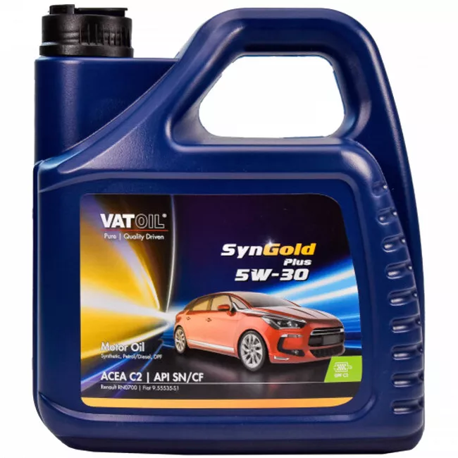 Масло моторное Vatoil SYNGOLD PLUS 5W-30 4л (50019)