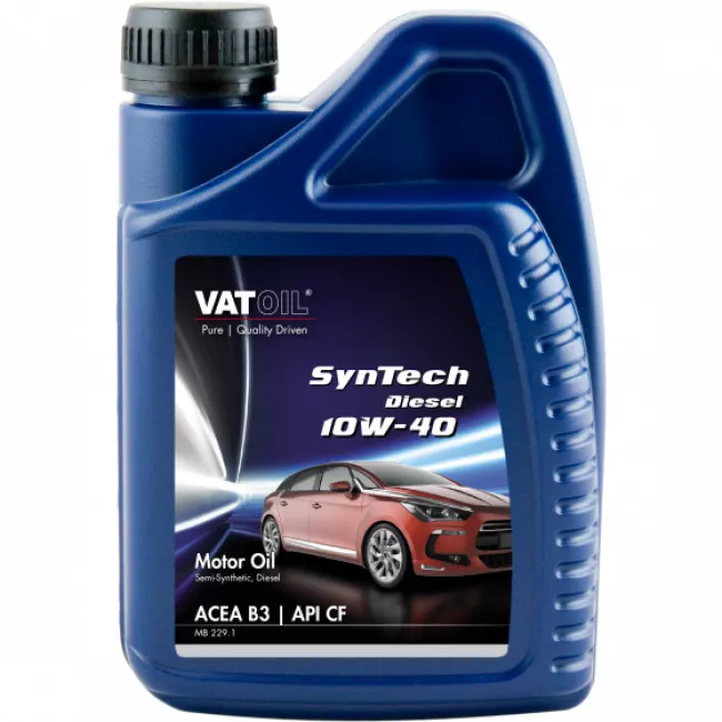 Масло моторное Vatoil SYNTECH DIESEL 10W-40 1л (50231)