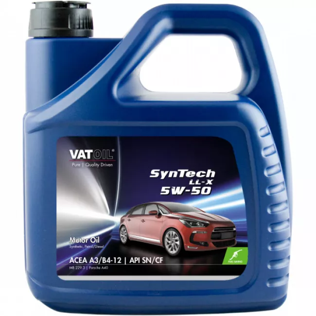 Масло моторное Vatoil SYNTECH LL-X 5W-50 4л (50398)