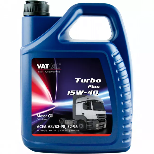Масло моторное Vatoil TURBO PLUS 15W-40 5л (50056)
