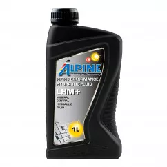 Минеральное гидравлическое масло Alpine LHM+ 1л