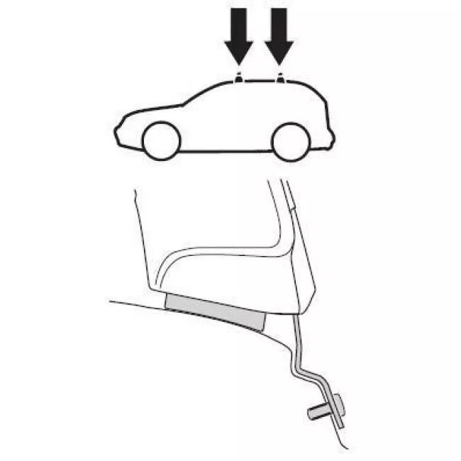 Монтажный комплект Thule для Chevrolet Niva (1359)