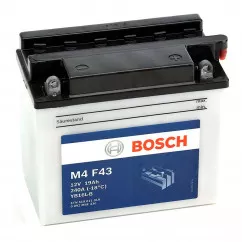 Мото акумулятор Bosch 6СТ-19Ah (-/+) (0092M4F430)