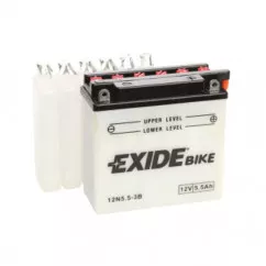 Мото аккумулятор Exide 6СТ-5.5Ah (-/+) (12N5.5-3B)
