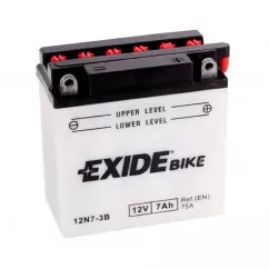 Мото акумулятор Exide 6СТ-7Ah (-/+) (12N7-3B)