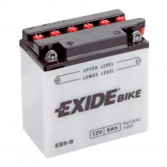 Мото акумулятор Exide 6СТ-9Ah (+/-) (EB9-B)