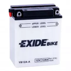 Аккумулятор EXIDE Bike 6СТ-12Ah (+/-) (YB12A-A EXIDE)