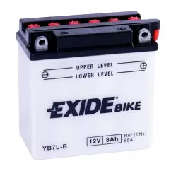 Мото аккумулятор Exide Bike 6СТ-8Ah (-/+) (YB7L-B EXIDE)