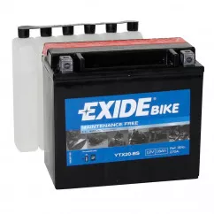 Мото аккумулятор Exide Bike AGM 6СТ-18Ah (-/+) (YTX20CHBSEXIDE)