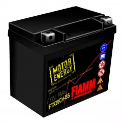 Мото аккумулятор Fiamm 6СТ-18 Аh (+/-) (FTX20CH-BS)