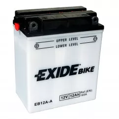 Мото аккумулятор кислотный EXIDE 12Ah АзЕ 165A (EB12A-A)