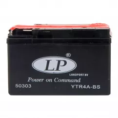 Мото акумулятор LP BATTERY AGM 6CT-2.3Ah 35А АЗЕ (YTR4A-BS)