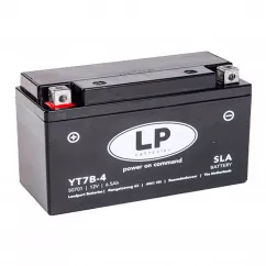 Мото акумулятор LP BATTERY SLA 6.5Ah Аз (YT7B-4)