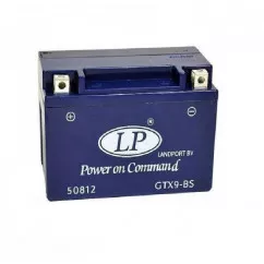Мото аккумулятор LP Battery GEL 6СТ-8Ah (+/-) (GTX9-BS)