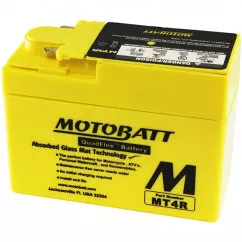 Мото акумулятор Motobatt AGM 6СТ-2.5Ah (-/+) (MTR4)
